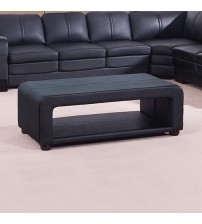 Majestic Modern Coffee Table With Premium Bonded Leather